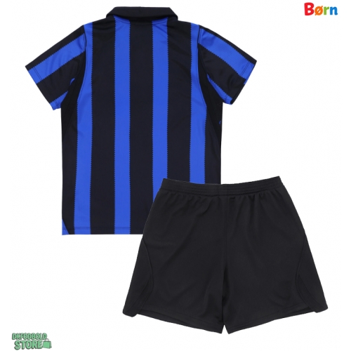 Inter Milan Replika Babytøj Hjemmebanesæt Børn 2026-27 Kortærmet (+ Korte bukser)